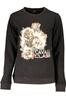 CAVALLI CLASS WOMEN&#39;S ZIPLESS SWEATSHIRT BLACK