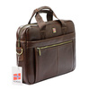 Men's genuine leather briefcase Nordee S137