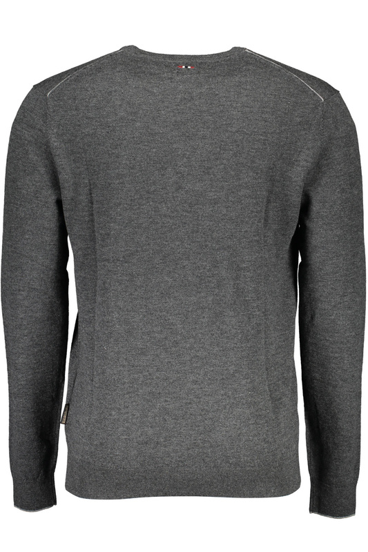 NAPAPIJRI MEN&#39;S GRAY SWEATER