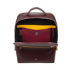 Men’s elegant business backpack Colorful Baltimora by DUDU made in genuine leather with trolley strap. Double anti-theft zipper and laptop holder until 13 inches.