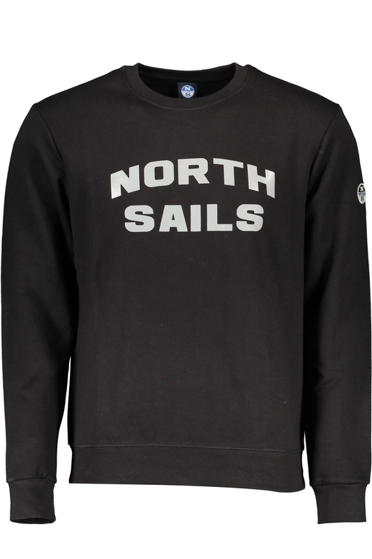 NORTH SAILS SWEATSHIRT WITHOUT ZIP MAN BLACK