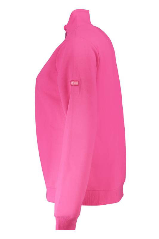 NORWAY 1963 WOMEN&#39;S PINK ZIP-UP SWEATSHIRT