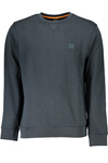 HUGO BOSS GREEN MEN&#39;S ZIPLESS SWEATSHIRT