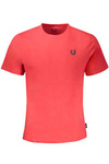 GIAN MARCO VENTURI MEN&#39;S RED SHORT SLEEVE T-SHIRT