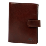 Large Leather Men's Wallet by EL FORREST with RFID