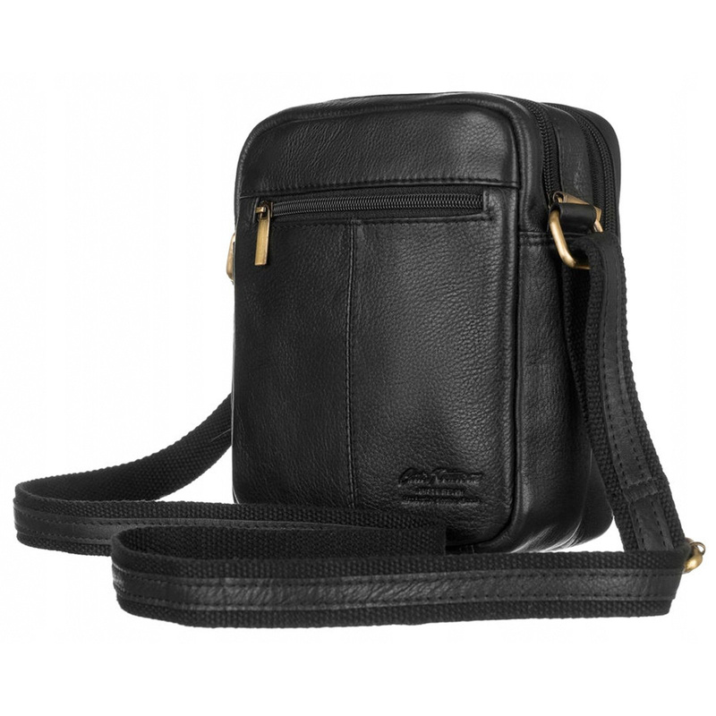 Herren Echtleder Tasche Peterson PTN 374-NDM