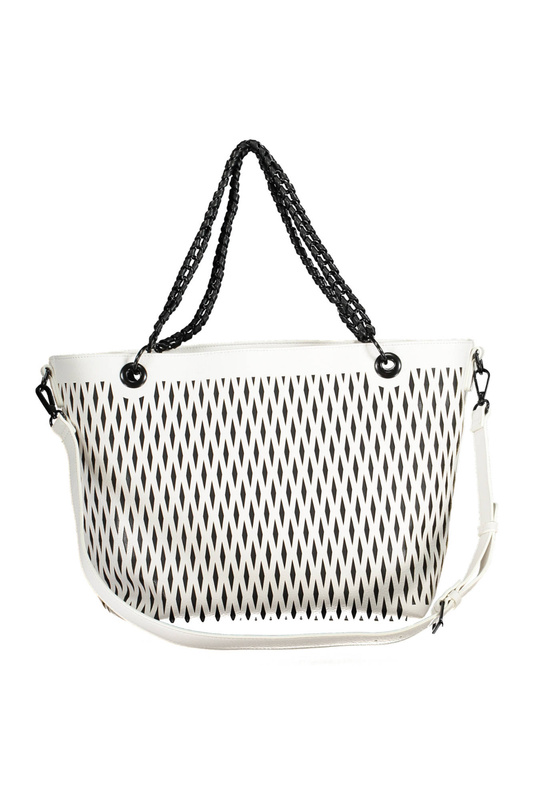 DESIGUAL WOMEN&#39;S BAG WHITE