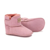 KIKO children's leather slip-on insulated slippers