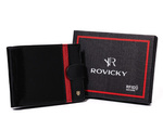 Men's genuine leather wallet Rovicky N992L-RVTP RFID