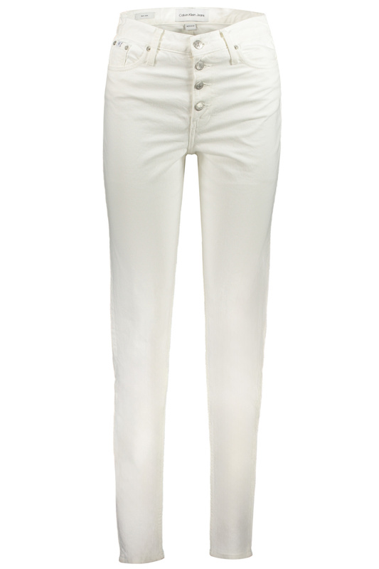 CALVIN KLEIN WOMEN&#39;S DENIM JEANS WHITE