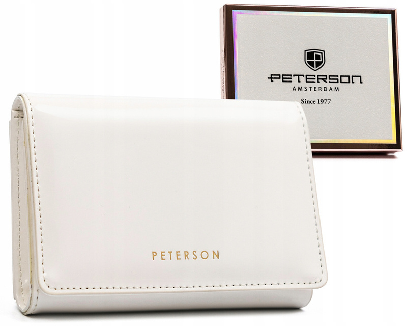 Elegant women's wallet made of eco-leather Peterson