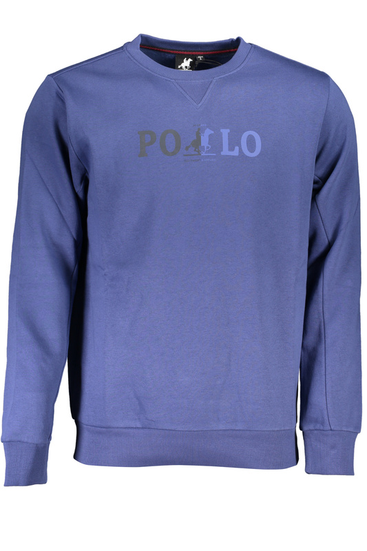 US GRAND POLO MEN&#39;S BLUE ZIPLESS SWEATSHIRT