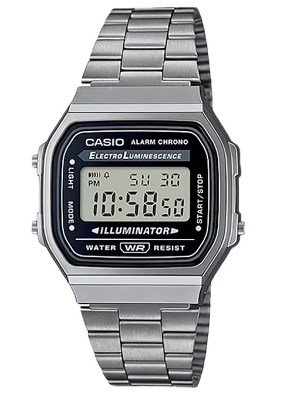 ZEGAREK MĘSKI CASIO A168WGG-1A (zd088e) - KLASYKA + BOX