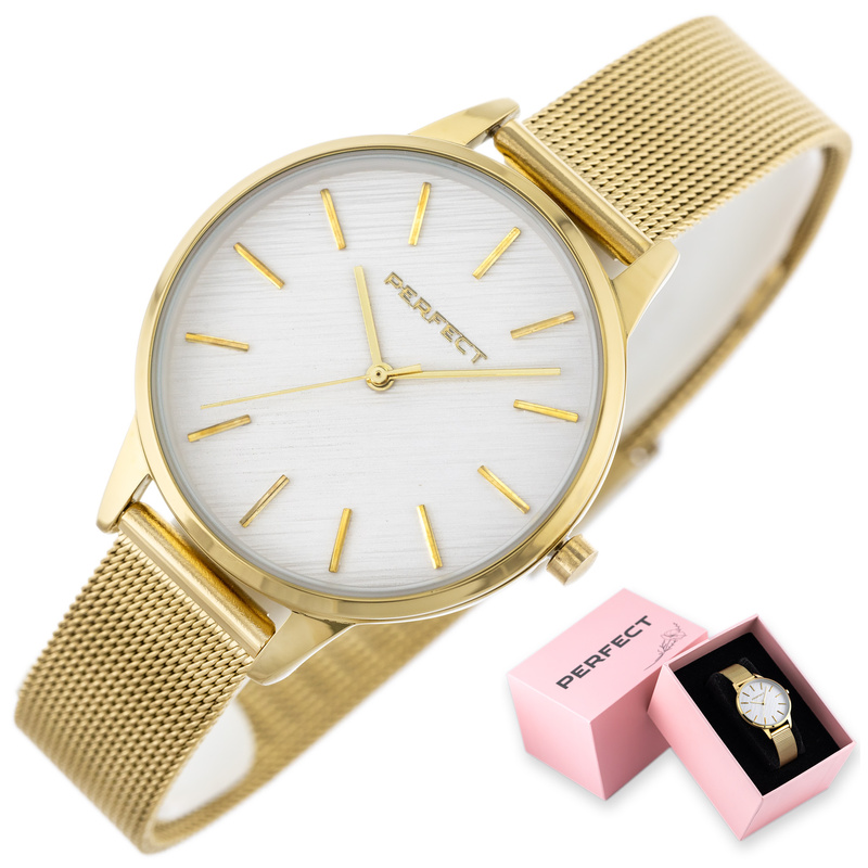 Minimalist women's quartz watch by PERFECT