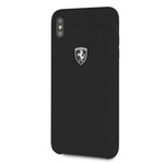 Ferrari Hardcase FEOSIHCI65BK iPhone Xs Max czarny/black Silicone Off track