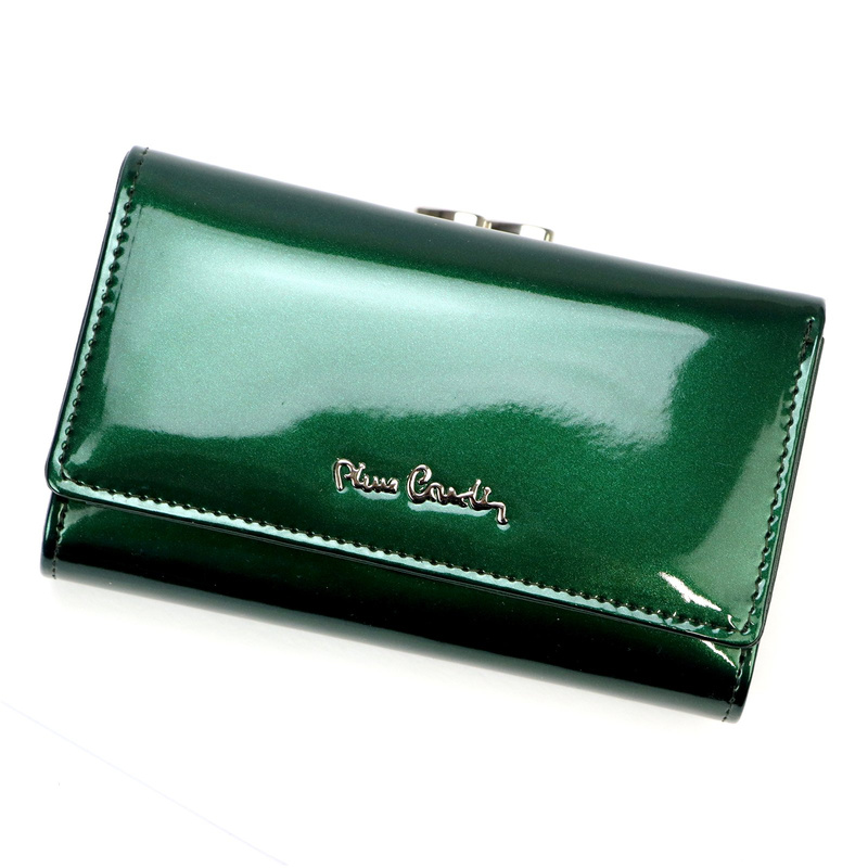 skóra naturalna + Women's eco-leather wallet Pierre Cardin 07 SHINY 108