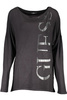 GUESS JEANS LONG SLEEVE T-SHIRT WOMAN BLACK