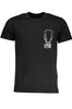 CAVALLI CLASS HERREN-KURZARM-T-SHIRT SCHWARZ