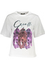 CAVALLI CLASS T-SHIRT KURZARM DAMEN WEISS