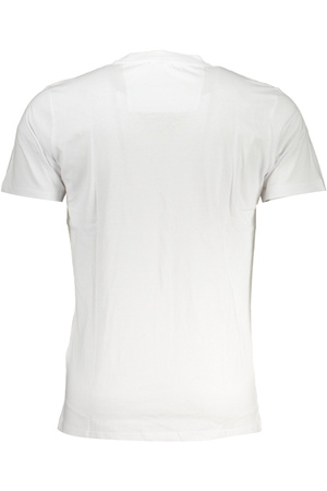 CAVALLI CLASS HERREN-KURZÄRMELIGES T-SHIRT WEISS