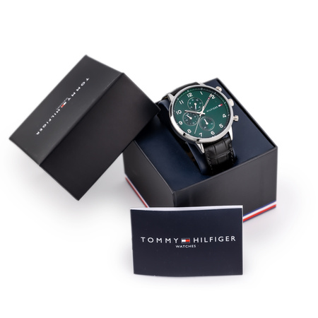 TOMMY HILFIGER LEONARD MEN'S WATCH 1791985 (zf089c) + BOX