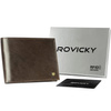 Leather wallet RFID ROVICKY N01-RVT