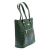 Damen Echtleder Handtasche MiaMore 01-011 CROCO