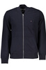 TOMMY HILFIGER MEN&#39;S BLUE ZIP SWEATSHIRT