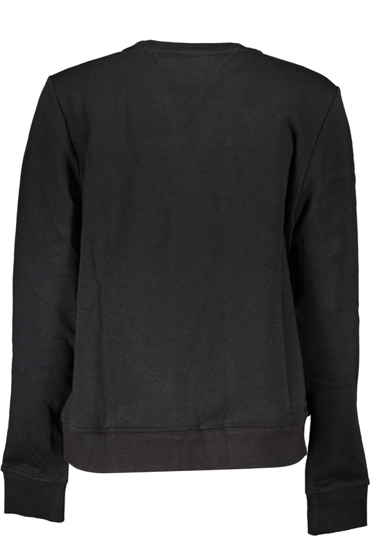 TOMMY HILFIGER SWEATSHIRT WITHOUT ZIP WOMEN BLACK