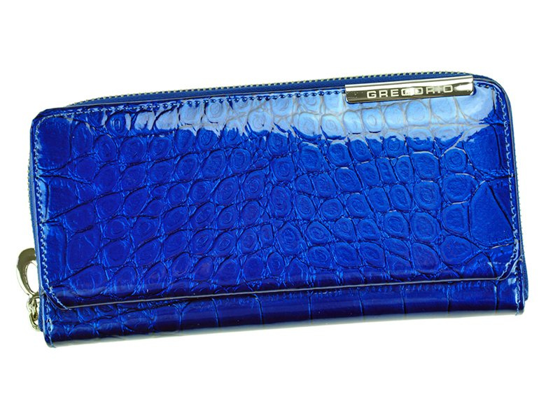 Elegant women's leather large wallet by Gregorio