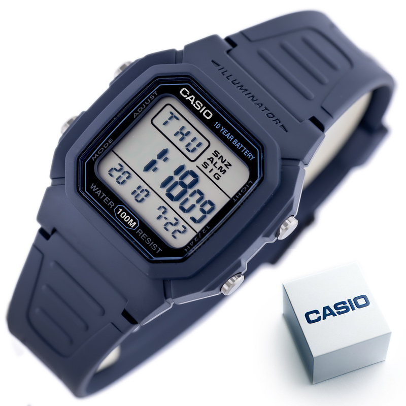 ZEGAREK MĘSKI CASIO W800HG-9A (zd100b) - KLASYKA + BOX