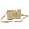 Women's elegant leather waist bag crossbody bag