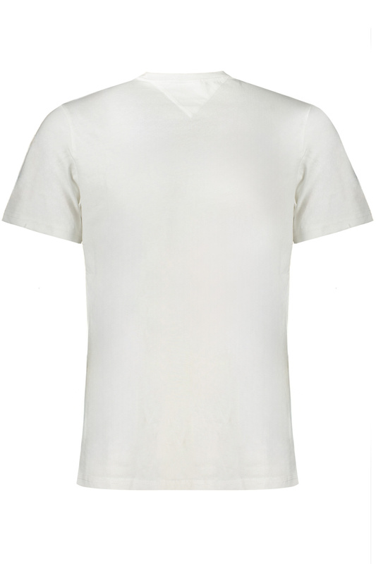 TOMMY HILFIGER HERREN-WEISSES KURZARM-T-SHIRT