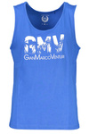 GIAN MARCO VENTURI MAN BLUE TANK TOP