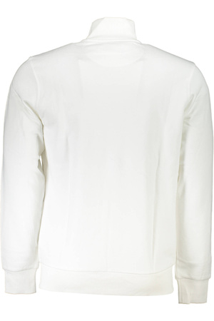 LA MARTINA MEN&#39;S WHITE ZIPPED SWEATSHIRT