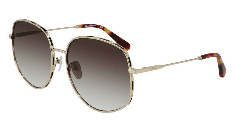 Okulary przeciwsłoneczne FERRAGAMO WOMEN SF277S-710 (Lens/Bridge/Temple) 61/17/140 mm)