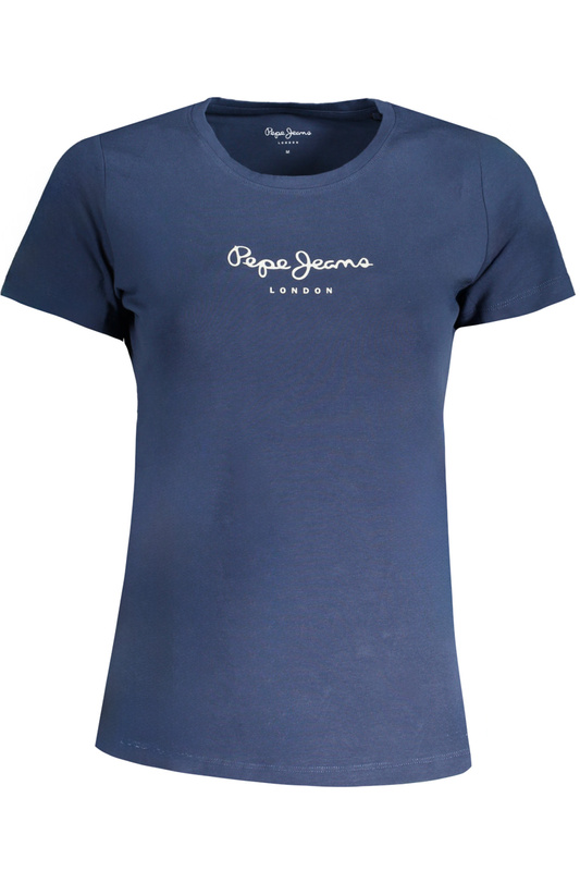 PEPE JEANS WOMEN&#39;S SHORT SLEEVE T-SHIRT BLUE