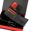 Men's genuine leather gift set Pierre Cardin ZG-134-BR-130