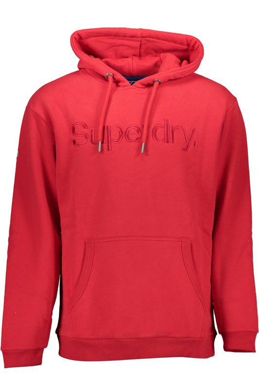 SUPERDRY SWEATSHIRT OHNE REISSVERSCHLUSS HERREN ROT