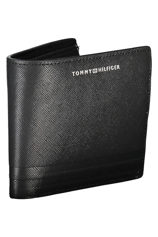 TOMMY HILFIGER BLACK MAN WALLET