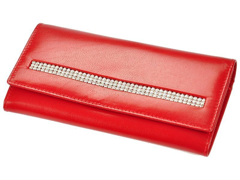 Women's genuine leather wallet Rovicky CPR-015-CRY-BAR