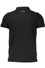 CAVALLI CLASS POLO SHORT SLEEVE MAN BLACK