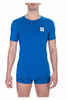 T-Shirts Marke Bikkembergs Modell BKK1UTS07SI Farbe Blau. Unterwńsche Herren. Saison: Das Ganze Jahr