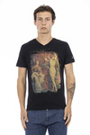 T-Shirts Marke Trussardi Action Modell 2AT145 Farbe Schwarz. Bekleidung Herren. Saison: