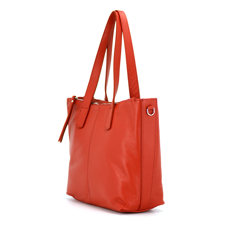 Large elegant women's shopper bag shoulder bag