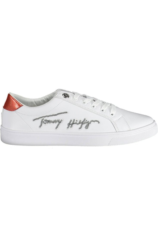 TOMMY HILFIGER WOMEN'S WHITE SPORTS SHOES