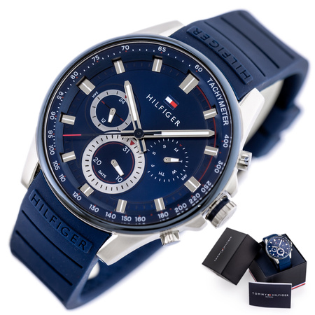 TOMMY HILFIGER MAX MEN'S WATCH 1791970 (zf103a) + BOX