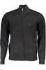 US GRAND POLO MEN&#39;S BLACK CARDIGAN