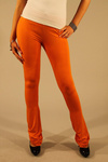 PATRIZIA PEPE LEGGINS FRAU ORANGE