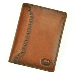 Men's extended leather wallet EL FORREST RFID